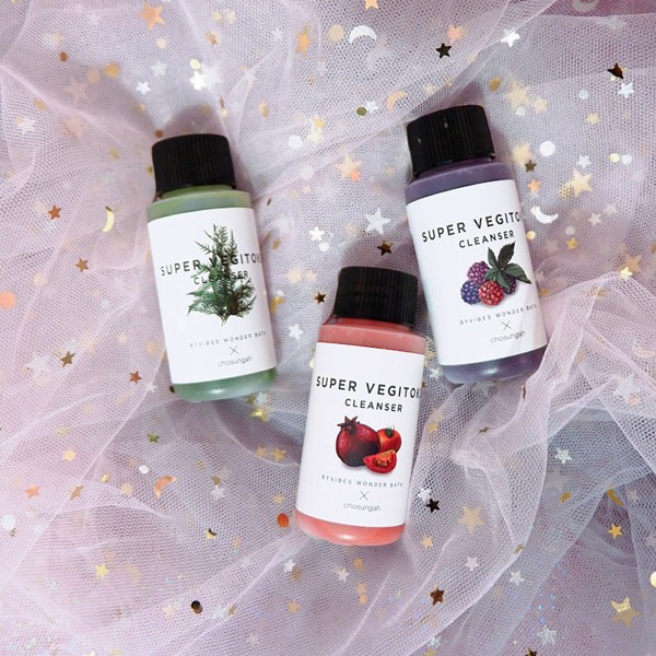 Sữa Rửa Mặt rau củ thải độc Super Vegitoks Cleanser làm sạch sâu, dưỡng ẩm, sáng da mini 30ml | BigBuy360 - bigbuy360.vn