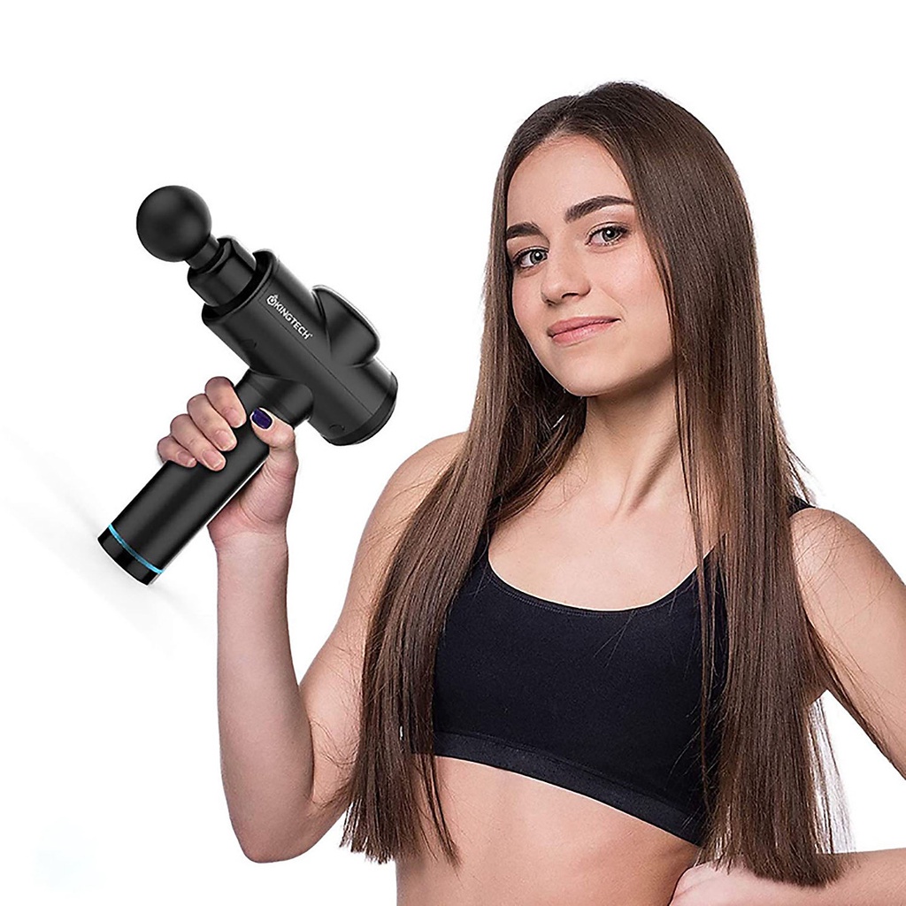 Máy Massage Cầm Tay Cao Cấp KINGTECH KH-720 - Máy Mát Xa Chuyên Sâu Giúp Giảm Đau Cơ, Cứng Khớp - Quà Tặng Nam Nữ