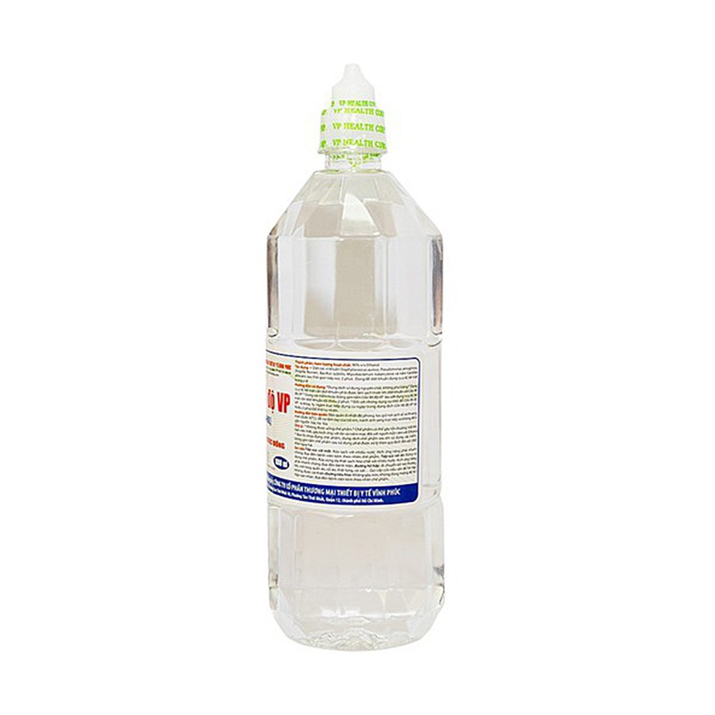 Cồn Sát Khuẩn 70 độ, 90 độ Vĩnh Phúc chai 500ml hoặc 1lít