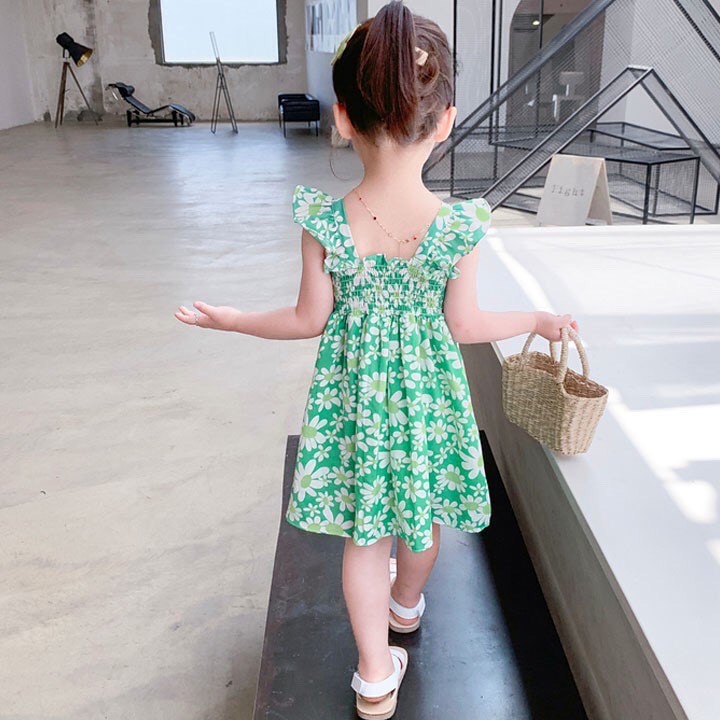 Váy Hoa Nhí dễ thương cho bé gái