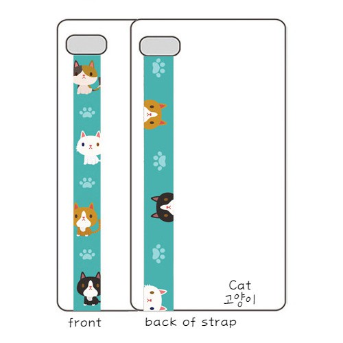 [COCOROO] Phone Strap / dây treo ốp / dây phụ kiện điện thoại /  Cat