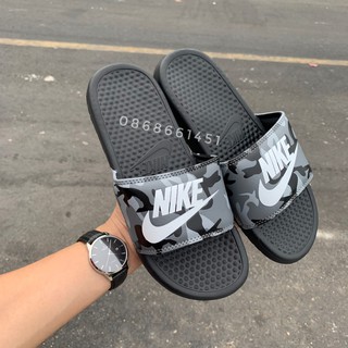 dép thời trang nike-màu camo dành cho nam nữ tặng hộp