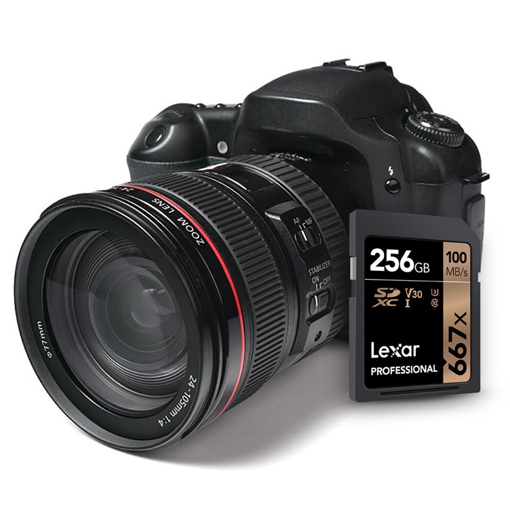 Thẻ Nhớ Lexar 667X Chuyên Nghiệp  U3 V30 SDXCTM Thẻ Nhớ UHS-I  90MB / s)