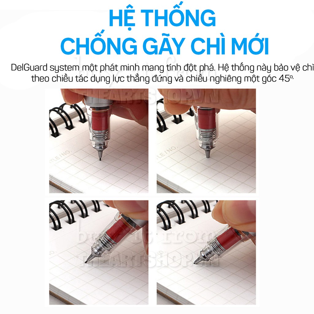 Chì bấm cơ khí ZEBRA DelGuard Nhật Bản P-MA85 THEATTSHOP