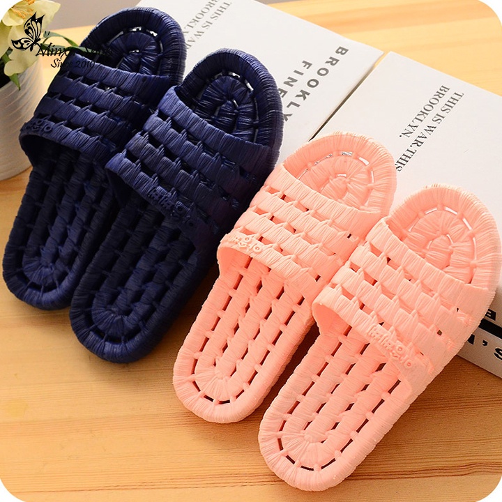 Dép lê xốp đi trong nhà tắm, dép lỗ văn phòng, khách sạn 4 mùa siêu nhẹ, nguyên khối,chống trơn trượt Minxu shop DEP02
