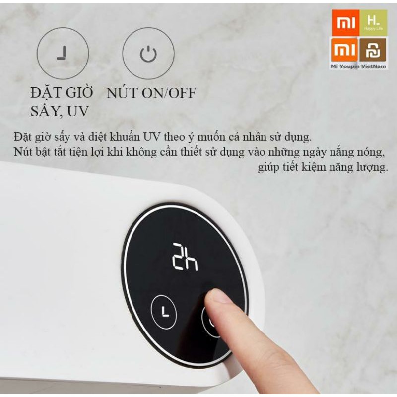 MÁY SẤY DIỆT KHUẨN UV KHĂN MẶT HL HAPPY LIFE XIAOMI