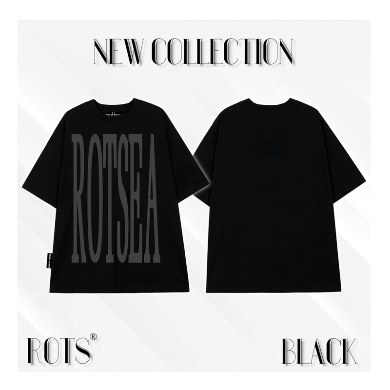 ÁO THUN UNISEX RAGE OF THE SEA(ROTS) “BIG ALPHABET”
