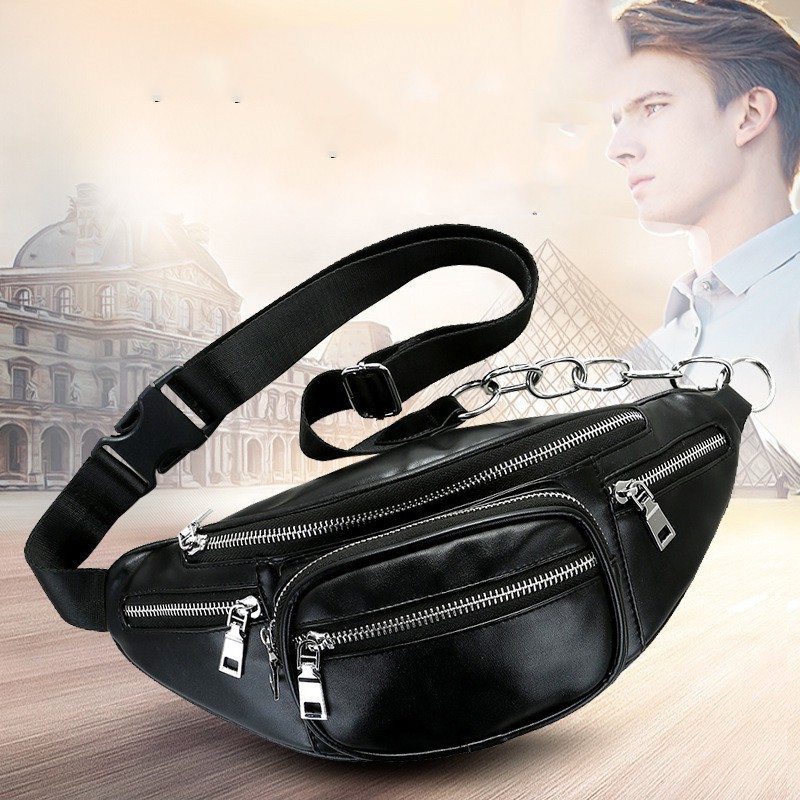 [SIÊU RẺ] Túi bao tử đeo chéo da nhiều màu Hot Trend | BigBuy360 - bigbuy360.vn