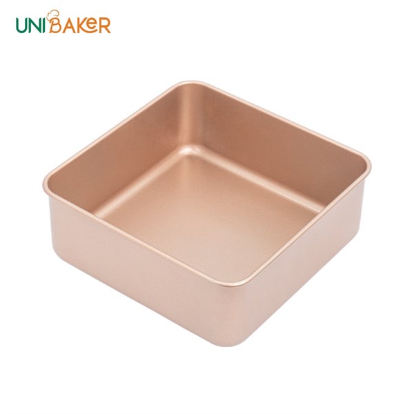 Khuôn vuông chống dính thành cao Unibaker