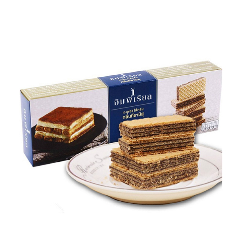 Bánh xốp kem Imperial Tropical Fruit Wafers Thái Lan hộp 100g