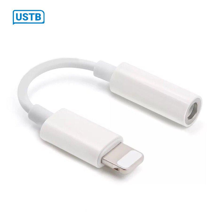 Đầu chuyển đổi cổng tai nghe iphone từ Lightning sang 3.5 có hỗ trợ Mic tiện dụng