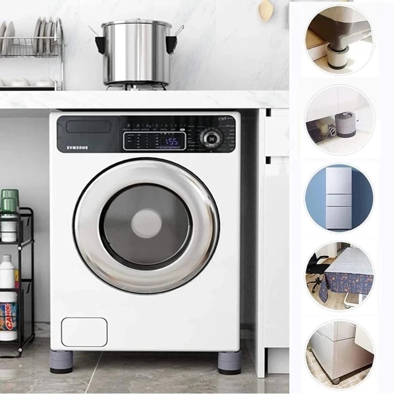 Đế Cao Su Tròn Lót Chân Máy Giặt Chống Trượt Chống Sốc