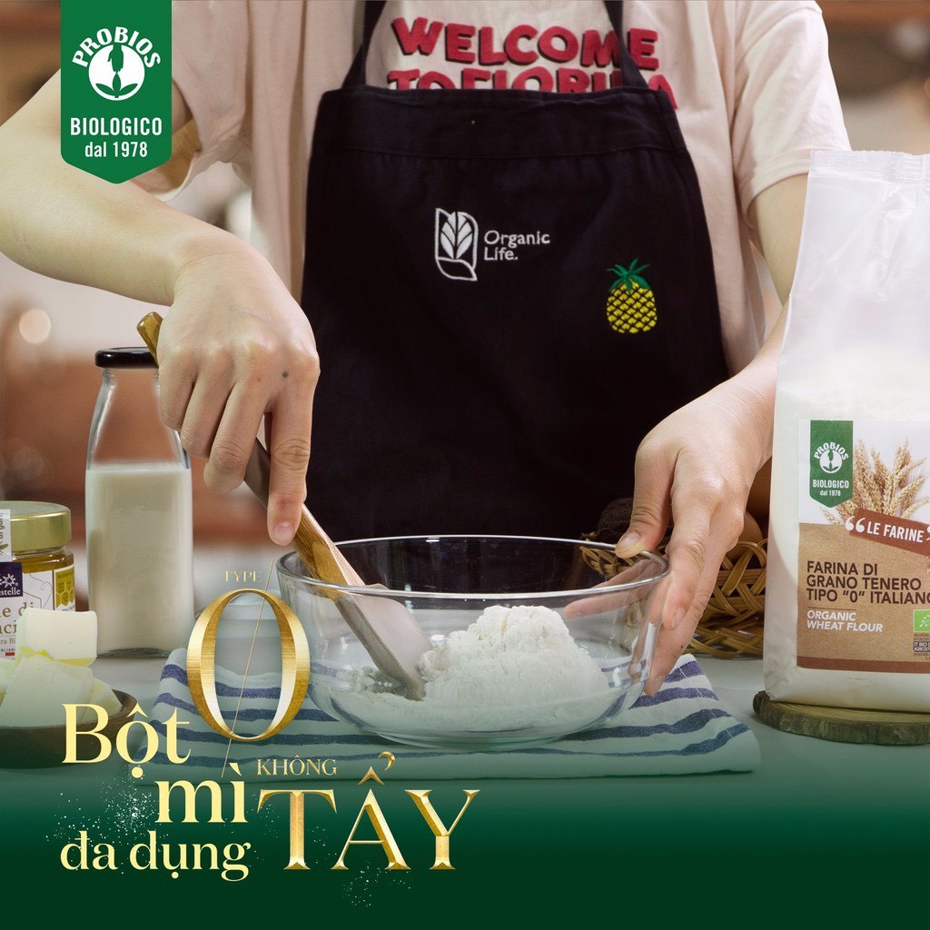 Bột Mì Đa Dụng Hữu Cơ 1kg ProBios Organic All-Purpose Flour