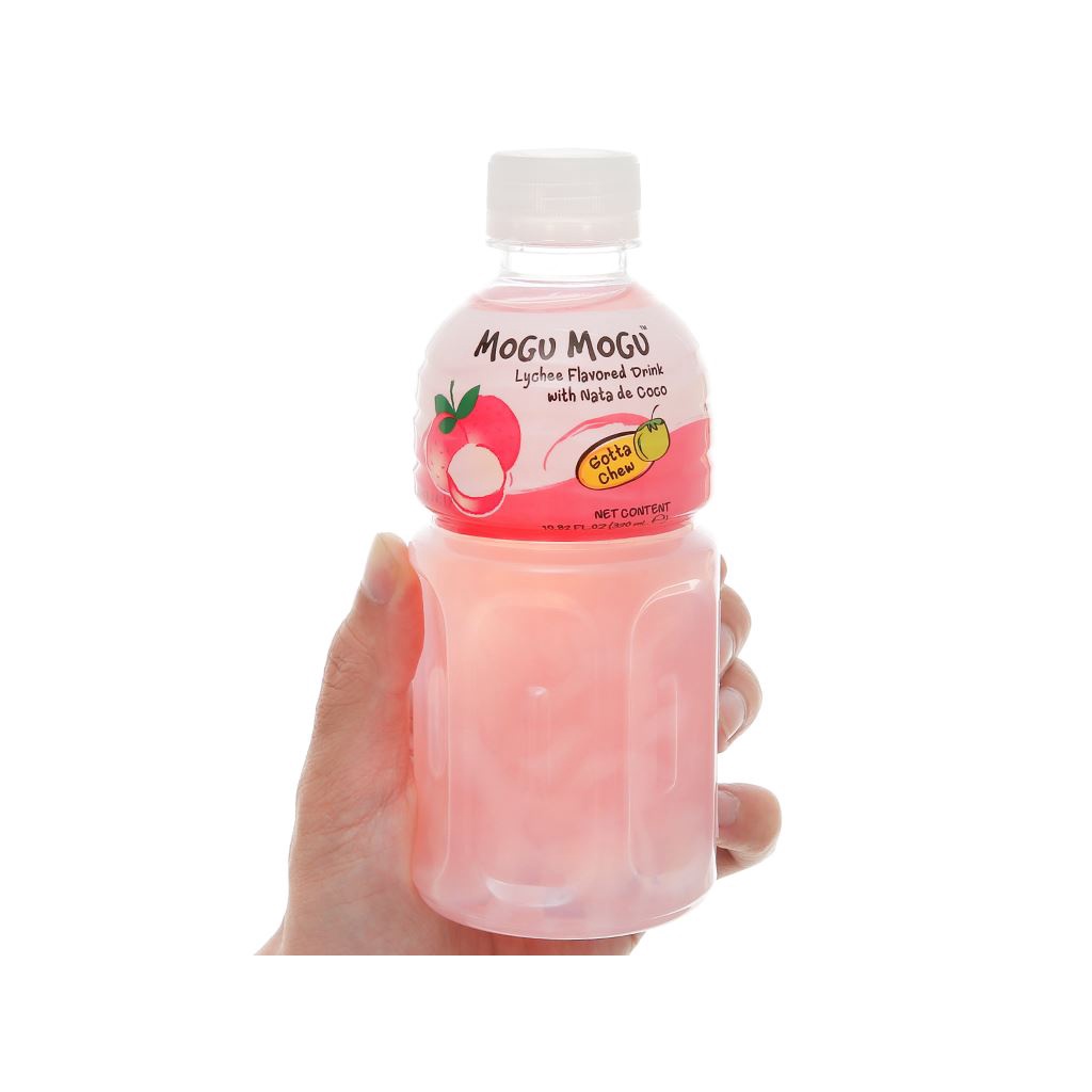 Nước thạch dừa Mogu Mogu chai 320ml
