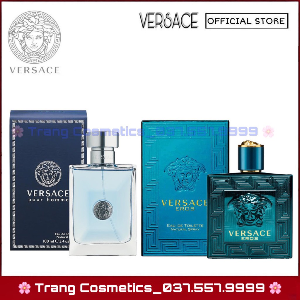 Nước Hoa Versace Eros For Men, Nước hoa nam Versace, Versace Pour Homme Full 100ml