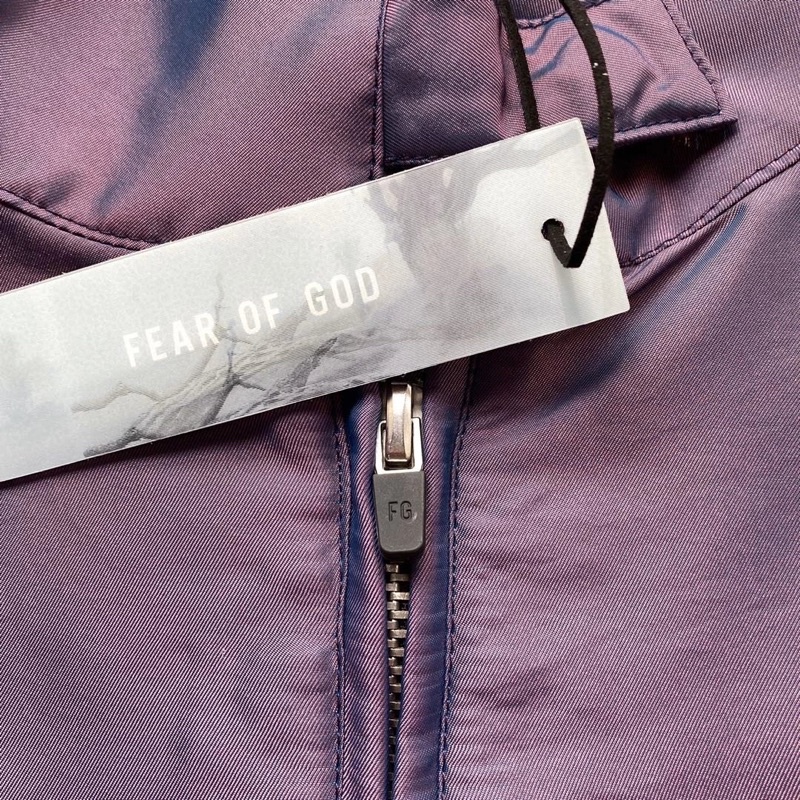 ✨  - Áo Khoác Nylon Mùa Đông FOG Sixth Collection Phong Cách Hàn Quốc || Fear Of God Nylon Half Zip Jacket