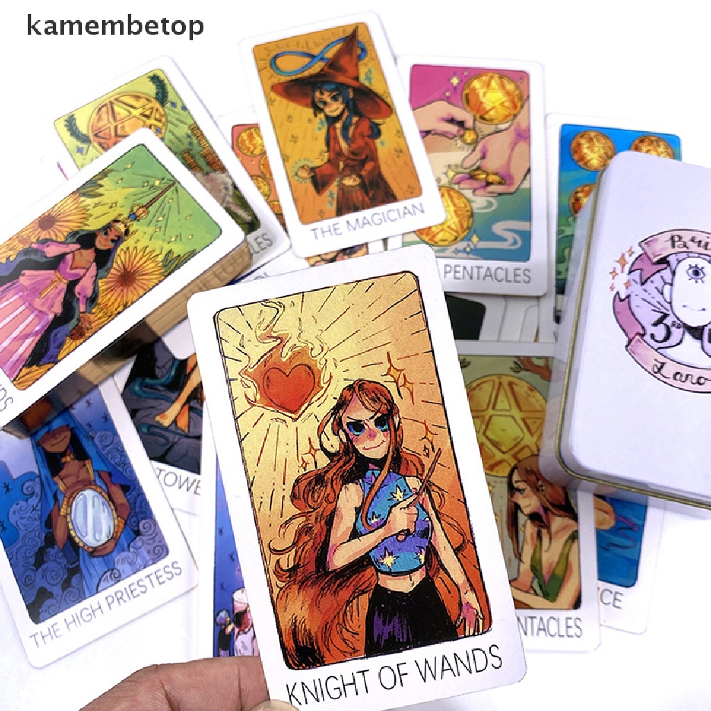 Hộp Thiếc Bài Tarot Mắt Thứ Ba Dùng Để Dự Tiệc