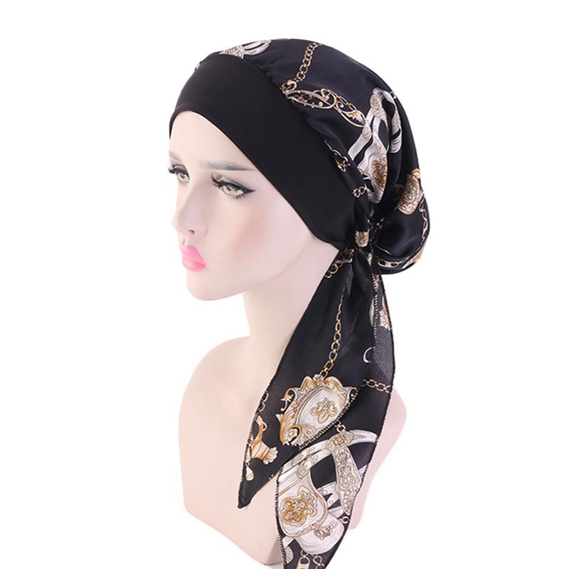 Khăn Turban Trùm Đầu Phong Cách Hồi Giáo Cho Nữ