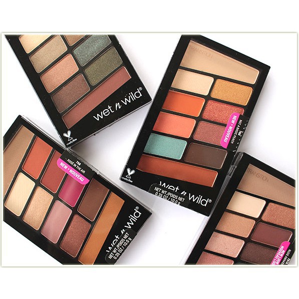 Bảng mắt wet n wild 10 Pan Eyeshadow Palette