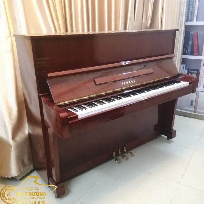 Đàn Piano cơ màu gỗ