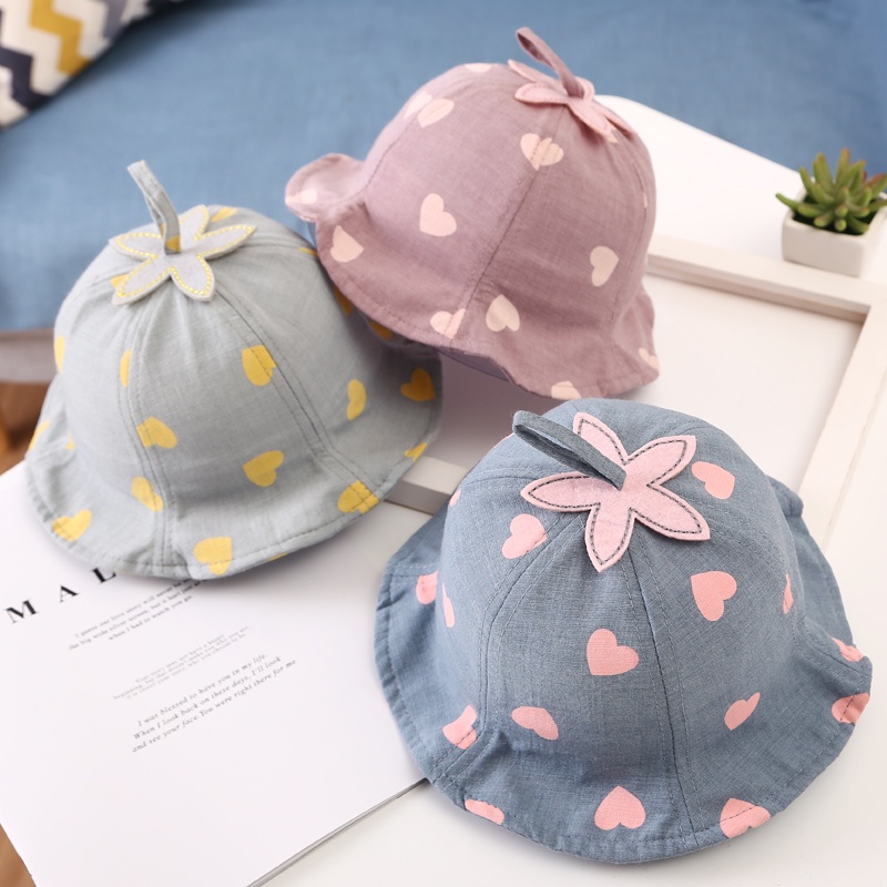 NÓN TAI BÈO XINH XẮN CHO BÉ GÁI 6 - 24 THÁNG