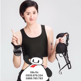 Áo thun nịt ngực lửng không viền