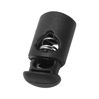 10 Pcs Plastic Toggle Spring Stop Single Hole String Cord Locks