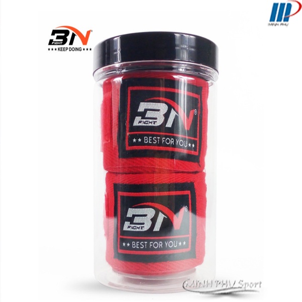 Băng Quấn Tay Boxing BN 3M Nhiều Màu - Giây Đai Cotton Co Giãn Thoải Mái