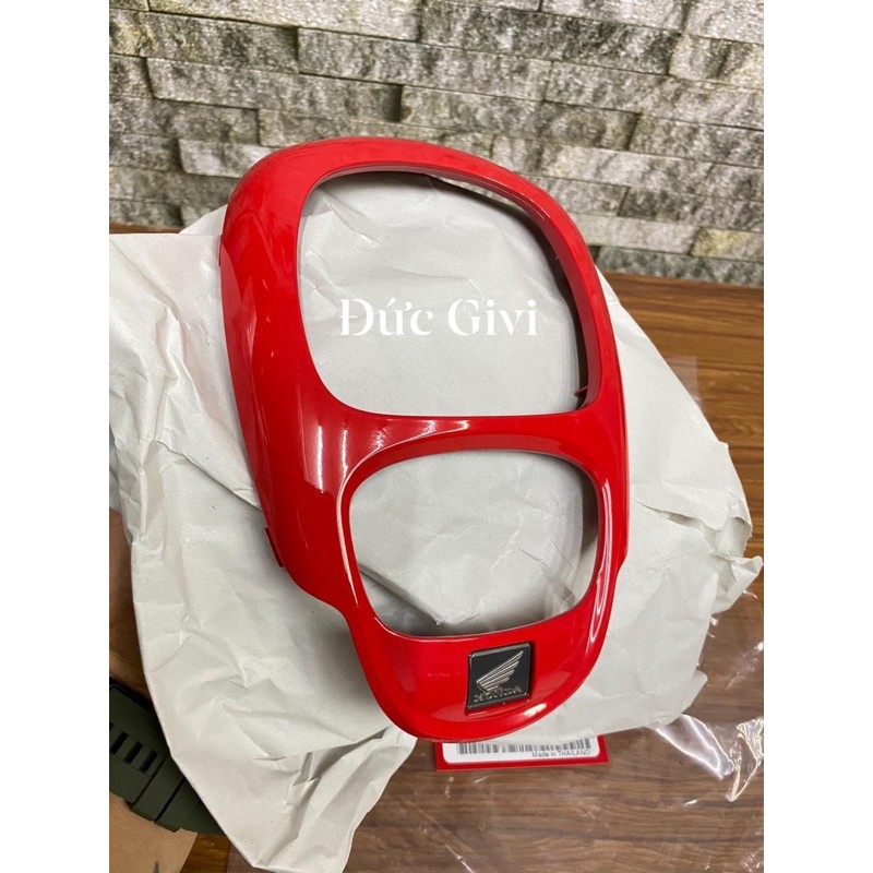 Ốp đồng hồ xe Scoopy 2019 màu đỏ