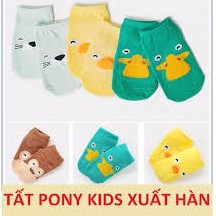 Tất chống trơn trượt Pony Kids cho bé trai/ bé gái