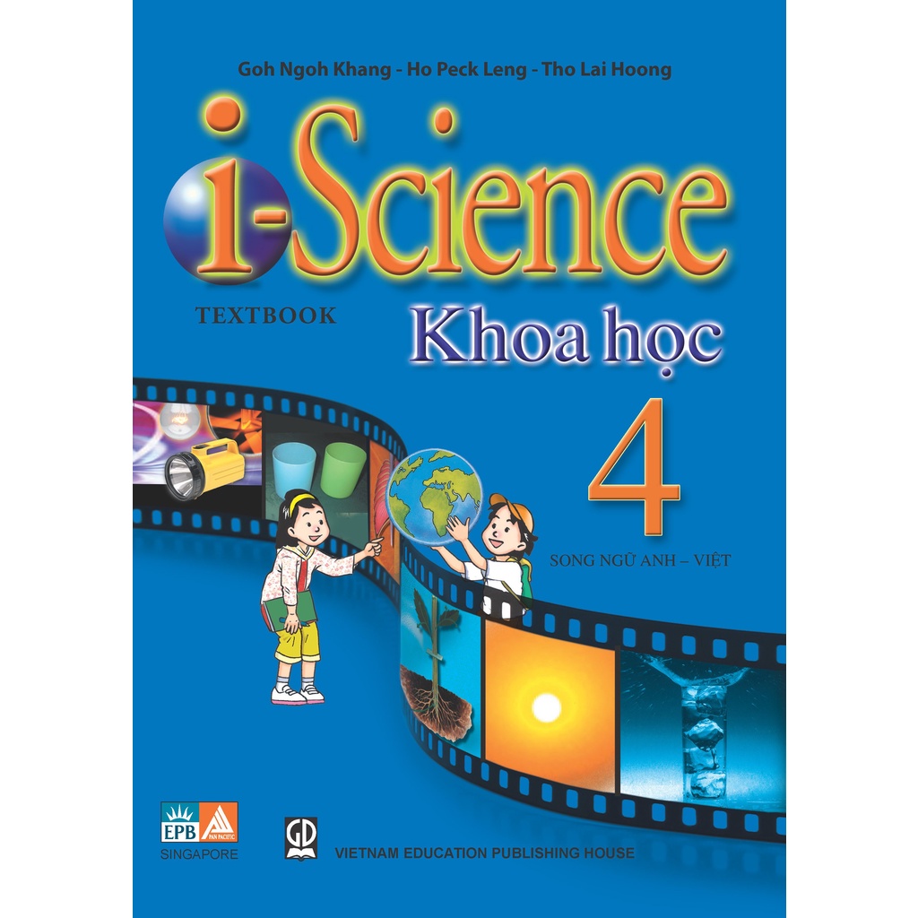 Sách - Bộ Khoa Học I Science song ngữ lớp 4