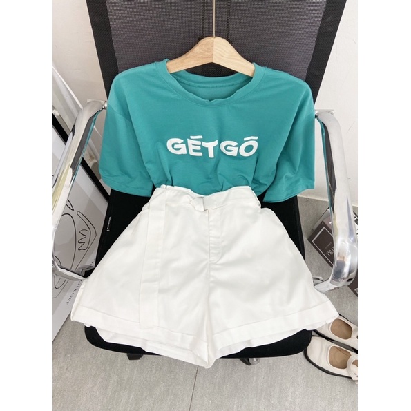 SET  PULL XANH GET GO + SHORT TRẮNG