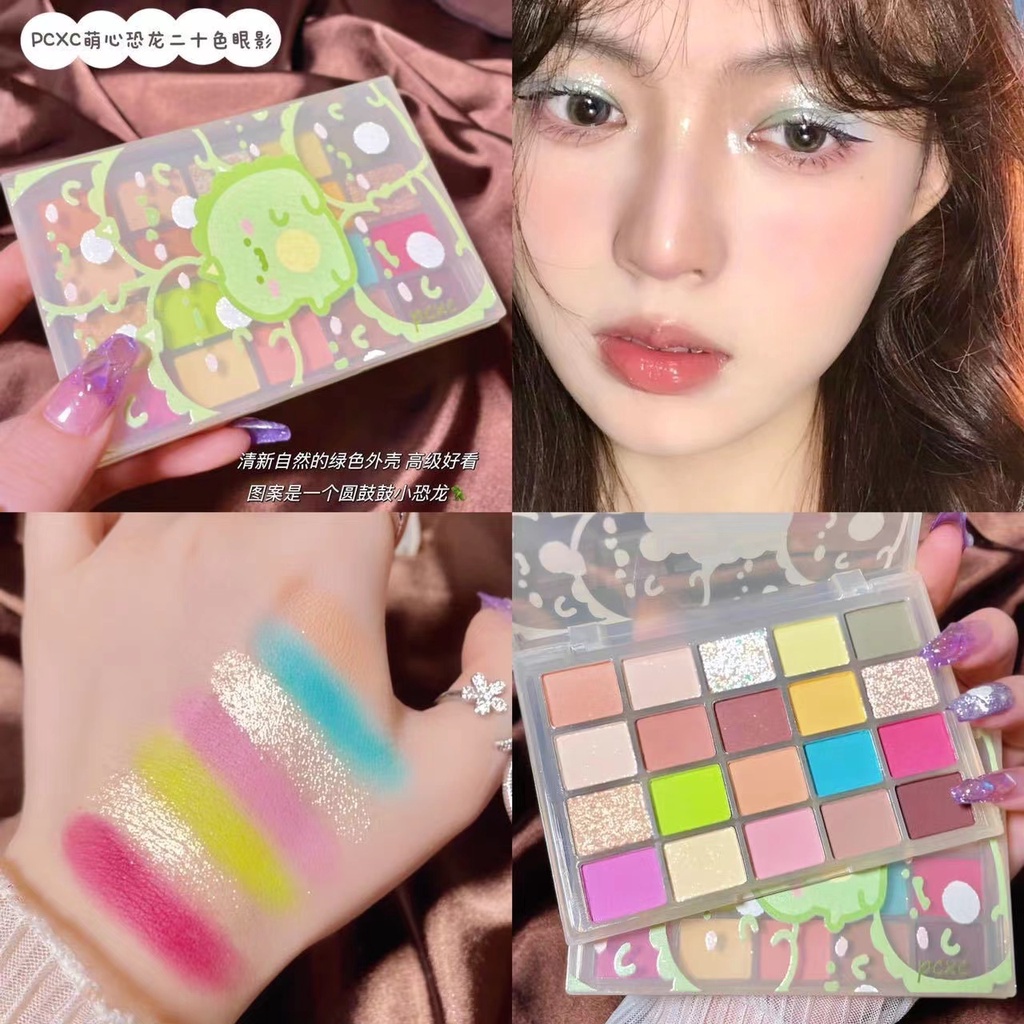 Bảng Phấn Mắt 20 Màu Sắc Hiệu Ứng Lì / Ánh Nhũ Bền Màu Dài Lâu