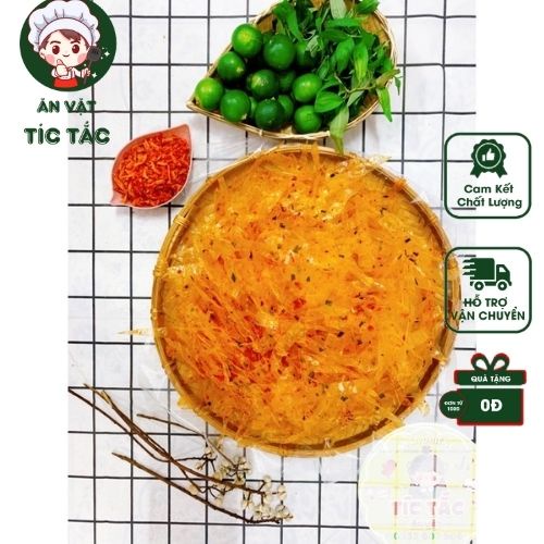 Bánh Tráng Sợi Trộn Tép Sate Siêu Ngon - Cay Vừa