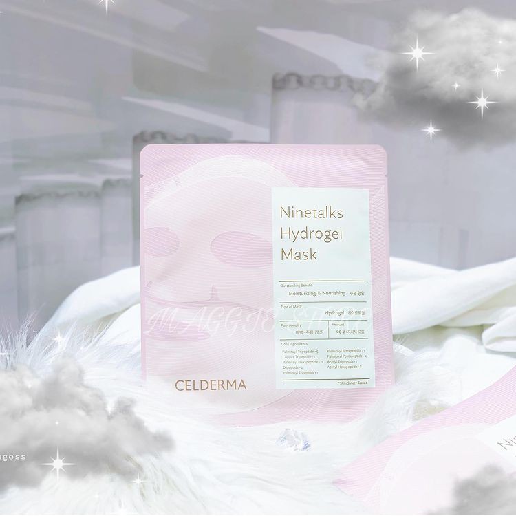 MẶT NẠ CELDERMA NINETALK HYDROGEL/ CRYSTAL SKIN/ MARINE COLLAGEN HYDROGEN MASK