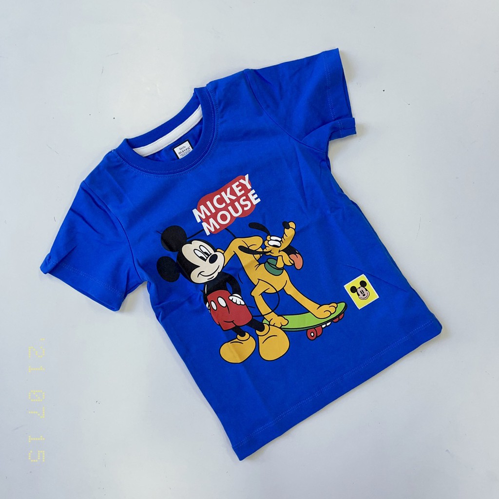 ⛔️ SALE ⛔️Áo cộc tay bé trai - Áo cộc tay LITTLE MAVEN album mickey chất cotton cho bé trai size 2-7t