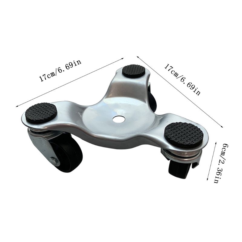 1 pcs Bộ dụng cụ hỗ trợ di chuyển vật nặng 500kg bằng thép