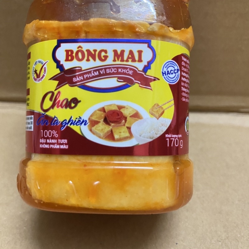 [170 g] Hộp Chao Đậu Nành Bông Mai