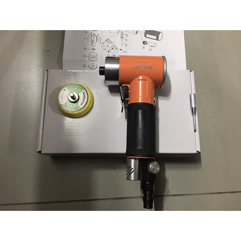 Máy mài đánh bóng mini dùng hơi, khí nén hiệu TOP