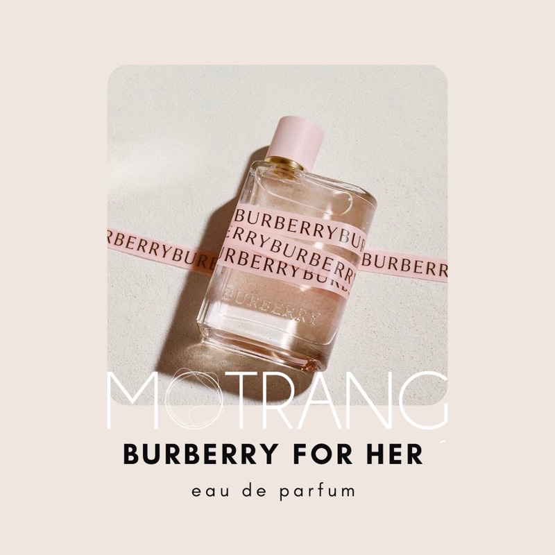 Nước hoa Nữ Thơm Lâu Burberry Her Eau De Parfum Hương Hoa Cỏ Trái Cây Ngọt Ngào, Cuốn Hút 2ml - 5ml - 10ml