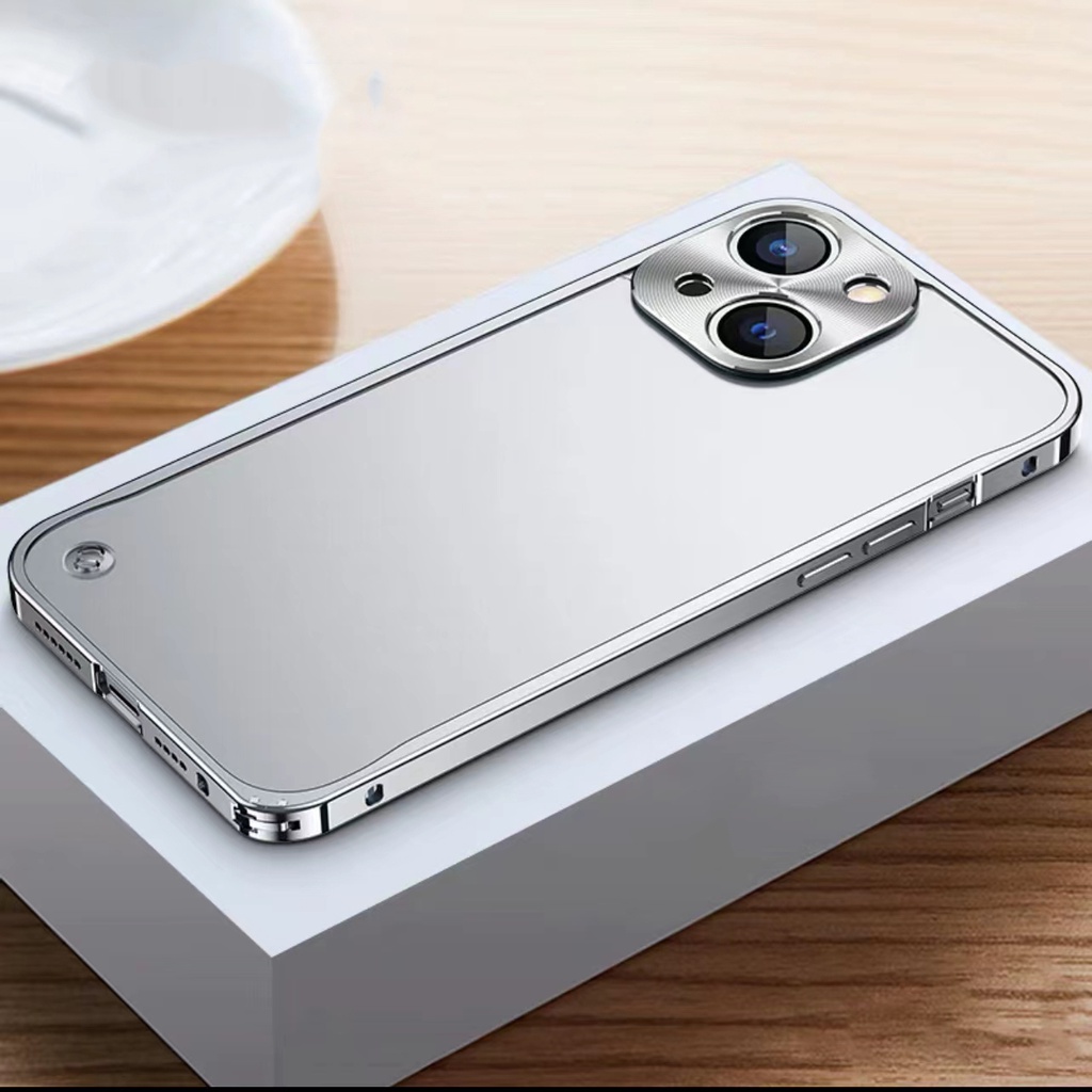 Ốp Điện Thoại Kim Loại Cứng Cho compatible for iPhone 14 pro max 13 pro max 12 pro max