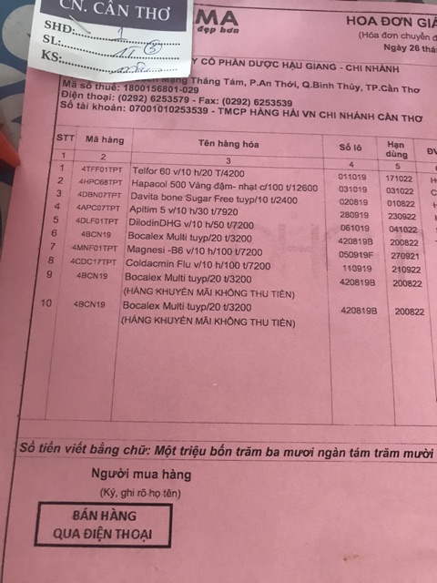 Viên sủi uống DAVITA BONE giúp chắc xương