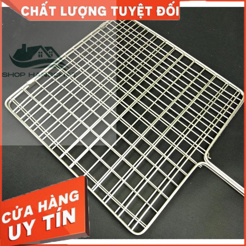 [UYTIN] Vỉ Nướng Inox, Kẹp Nướng Thịt, Chả, Nướng Thực Phẩm Than Hoa Cao Cấp - HC