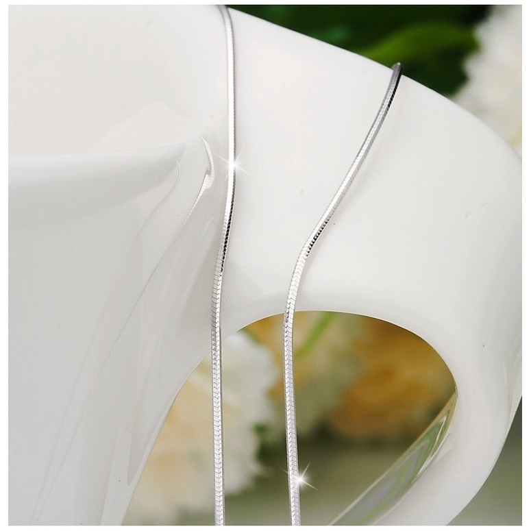 Dây chuyền sợi mì cao cấp chuẩn bạc s925 - CÓ BẢO HÀNH