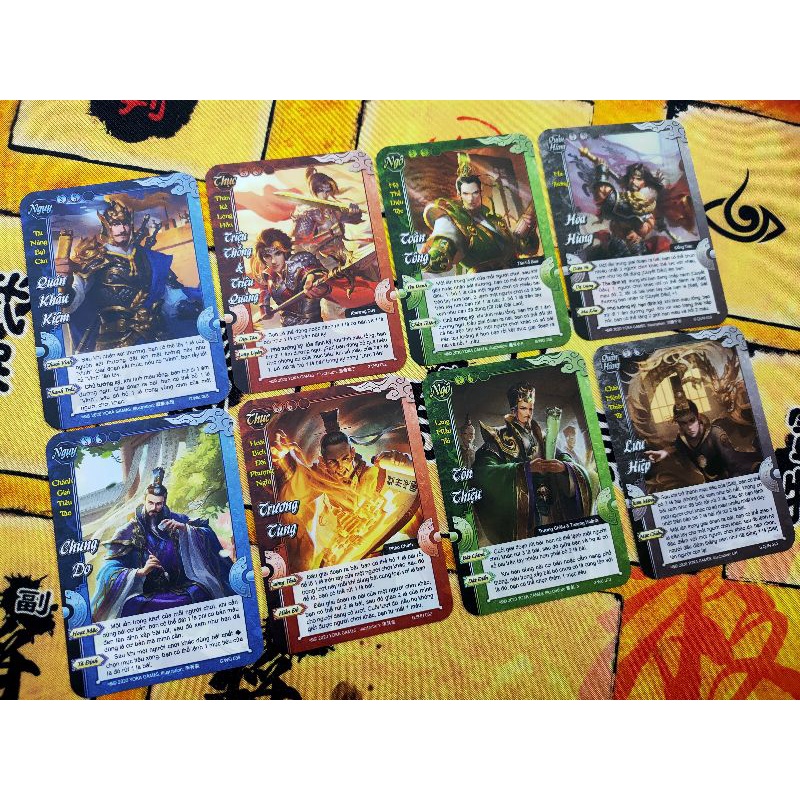 Tam Quốc Sát - Quốc Chiến - pack mở rộng DIY 10 - Đạt - cho boardgame Tam Quốc Sát Quốc Chiến