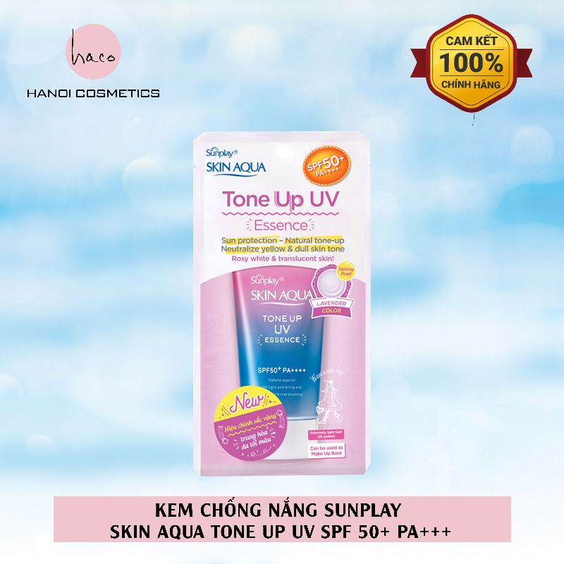 Kem chống nắng nâng tông Sunplay Skin Aqua Tone Up UV Essence/Milk SPF50+ PA++++