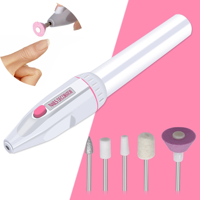 Máy cắt móng và 5 đầu mài chuyên dụng dùng làm móng nghệ thuật