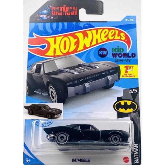 [Mã 12LSSALE giảm 100% đơn 50k] Xe mô hình Hot Wheels basic Batman Batmobile GTB53.