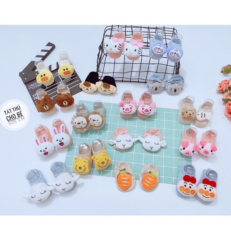 Tất thú 5D cho bé