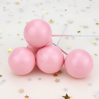 10 Gói Tiệc Sinh Nhật Macaron Bóng Bánh Topper Bánh Toppers Bánh Sinh Nhật Đồ Trang Trí